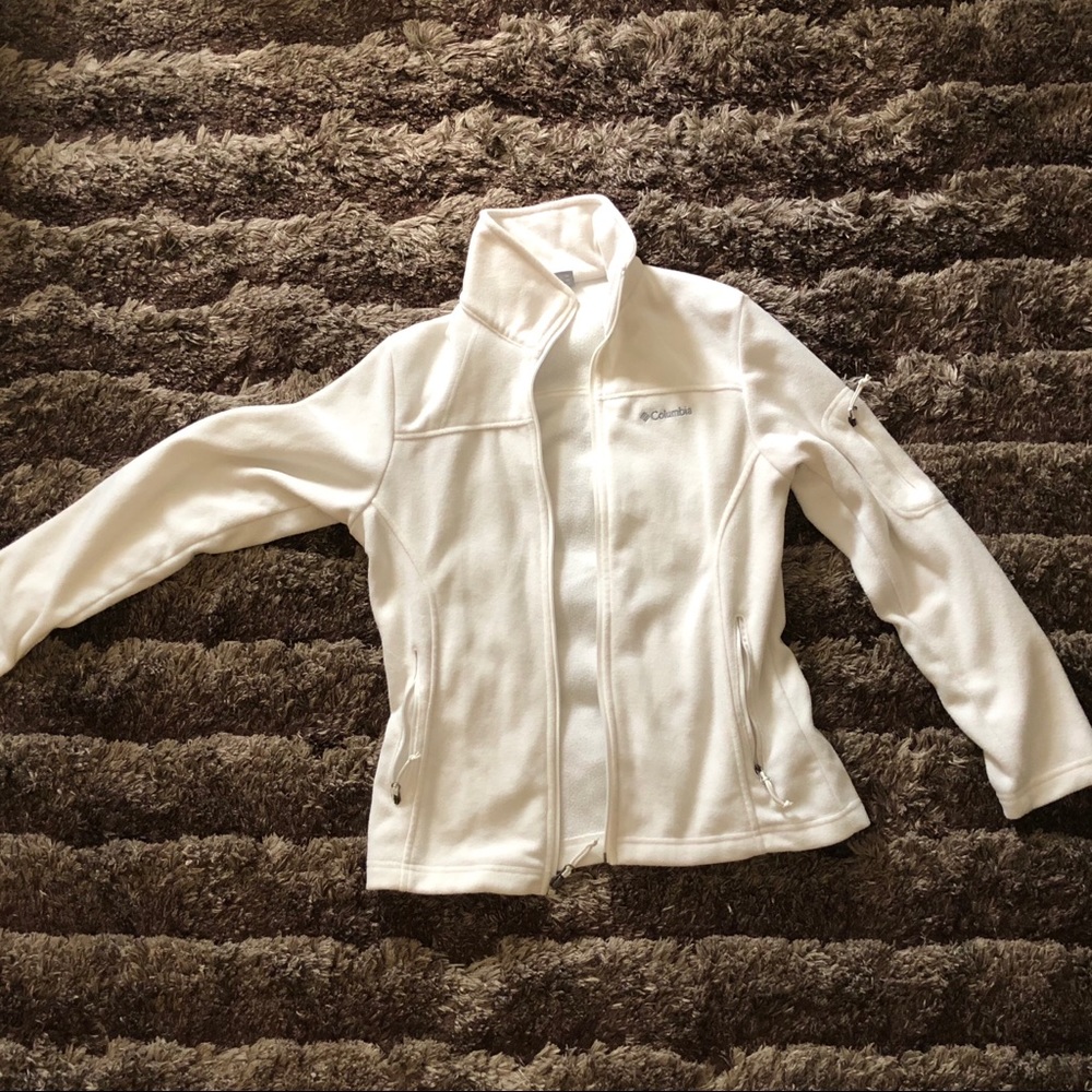 White Columbia jacket